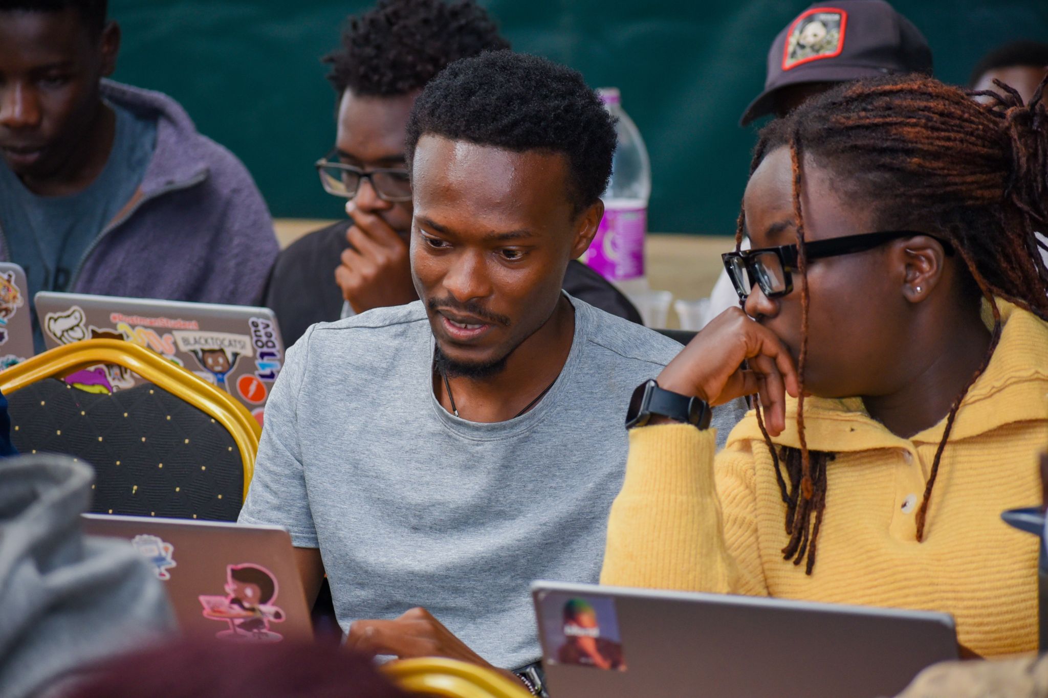 TEK Scholars learners in a training session